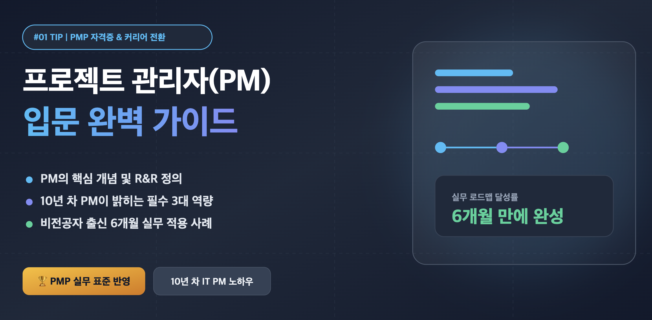 프로젝트 관리자(PM) 입문 완벽 가이드